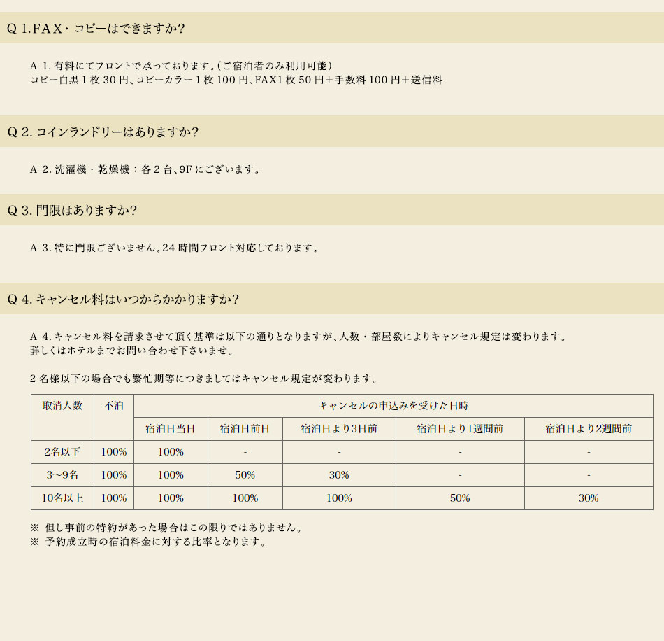 その他についての質問